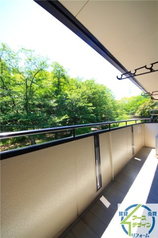 ウッディ枝吉のバルコニー|※類似部屋