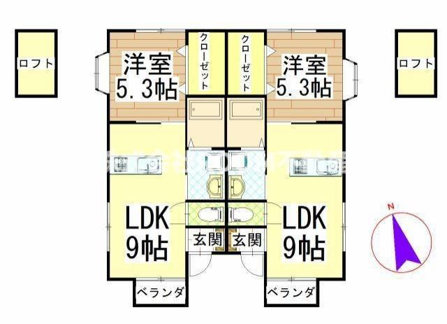 ユミール・マリンの間取り