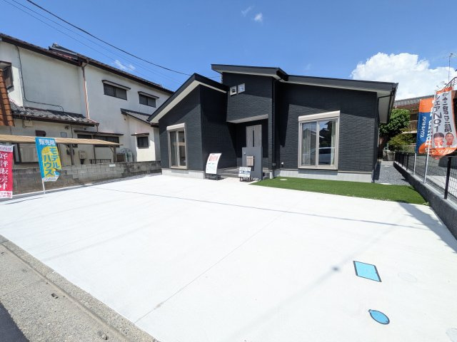 土浦市中村南　新築戸建て　1号棟の外観