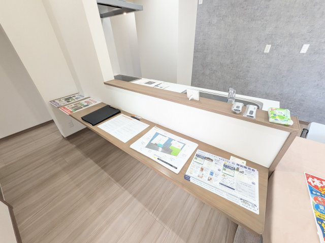 土浦市中村南　新築戸建て　1号棟の居間・リビング