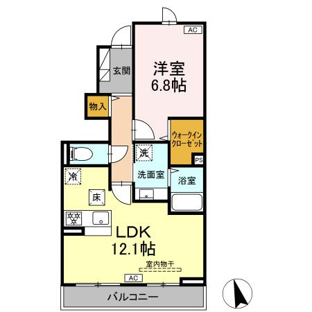 【間取り】 | レジデンス K(Residence K)