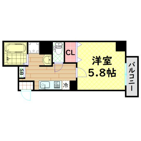 【間取り】 | みおつくし西なんば