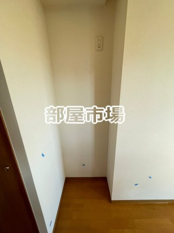 NST buildingⅢのキッチン|冷蔵庫置き場