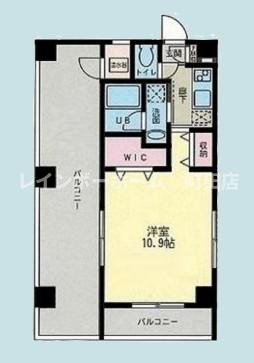 ヴァリエ原町田※初期費用分割あと払いサービス利用可能物件の間取り