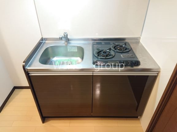 世田谷区経堂１丁目の賃貸マンションのキッチン