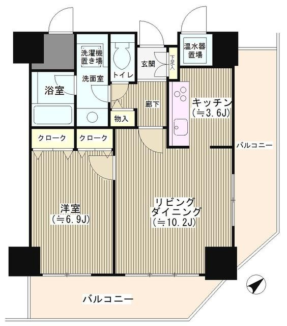 トレステージ目黒の間取り