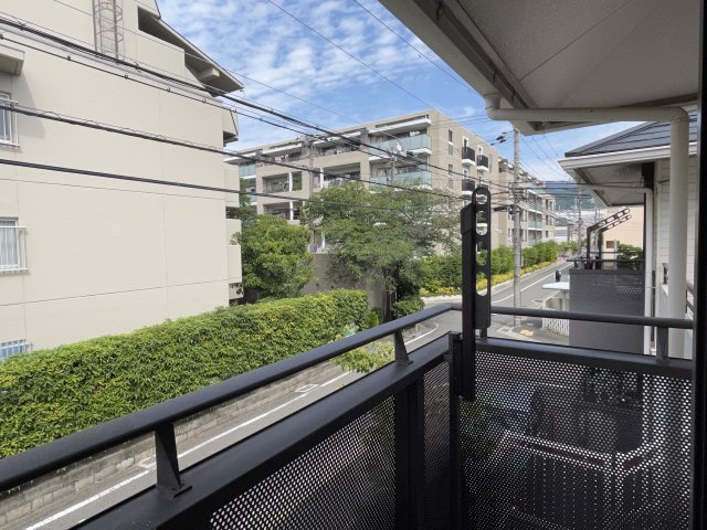 プラージュ芦屋３番館のバルコニー