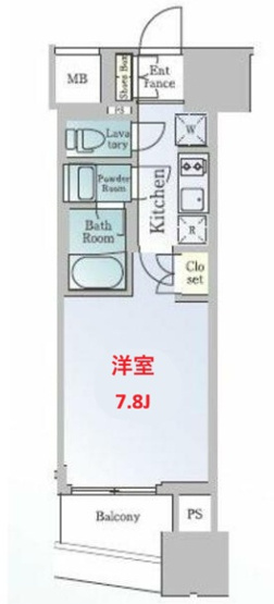 【間取り】 | ルフォンブランシェ品川南大井 | 間取りです