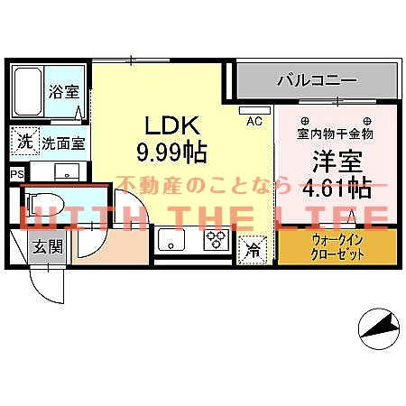 D-roomTMⅡ【キャッシュバック】の間取り