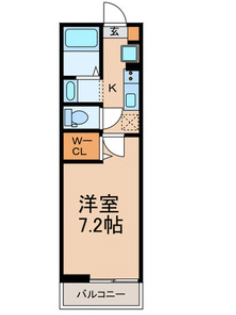 Greige(ｸﾞﾚｰｼﾞｭ) の間取り