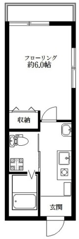エクレール朝日ヶ丘の間取り