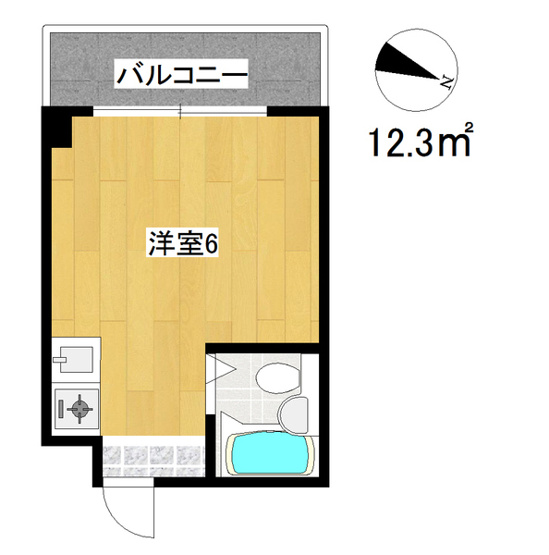 【間取り】 | ジオナ柴島Ⅲ