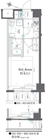 北区東十条２丁目の賃貸マンションの間取り