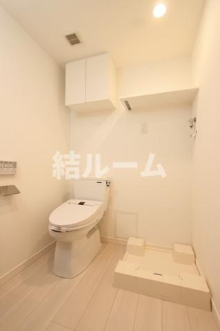北区東十条２丁目の賃貸マンションのトイレ