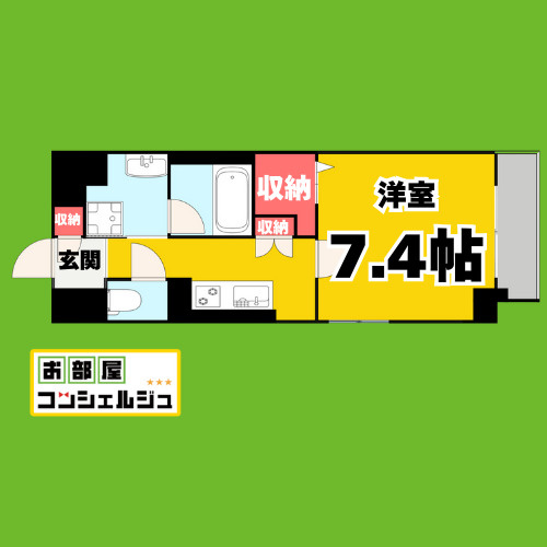 Avanti (千種区)の間取り