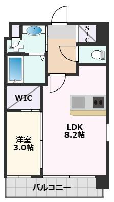 【間取り】 | Luxe新大阪Ⅵ