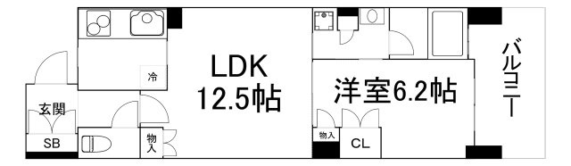 【間取り】 | ザ・大阪レジデンス備後町