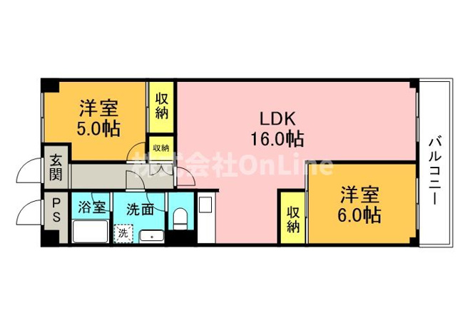 【間取り】 | シロハイヌ今米