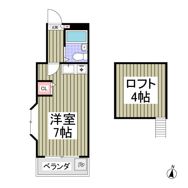 ニューパレス松戸の間取り