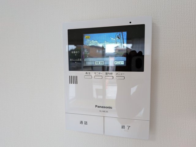 土浦市中村南　新築戸建て　2号棟のセキュリティ
