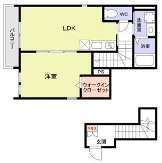 【間取り】 | メゾンド下北沢 | 間取りです。