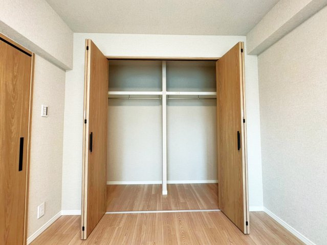 ◆リフォーム済みの美室◆JR宇治駅徒歩１０分◆南西向き３ＬＤＫ◆ユニライフ宇治Ⅲの収納|クローゼット