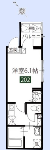 ルーモス川越の間取り