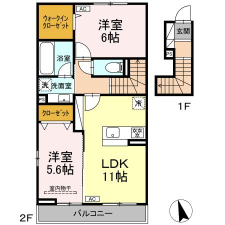 【間取り】 | レジデンス K(Residence K)