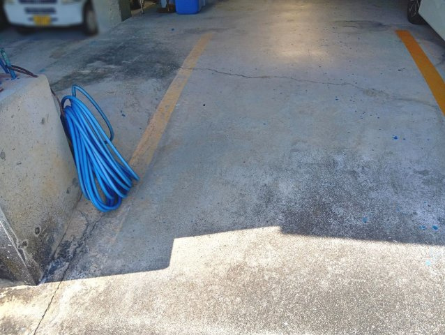 貸家（朝倉甲）Ｋ邸の駐車場
