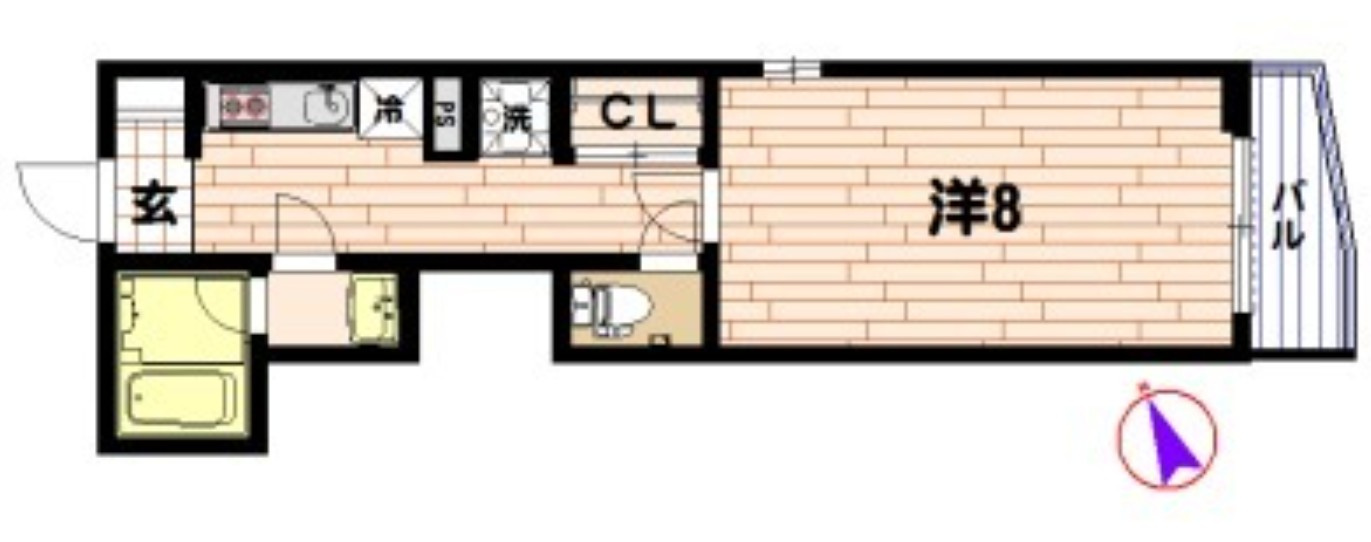アール・デ・ココ東向島の間取り