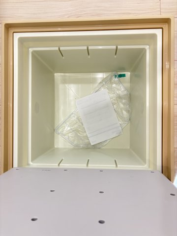CRADLE GARDEN　小倉北区井堀第1のキッチン|床下収納付きで、食品や日用品のストックに便利です。
