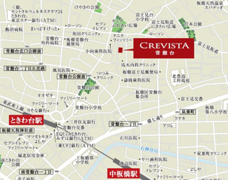 【地図】 | クレヴィスタ常盤台