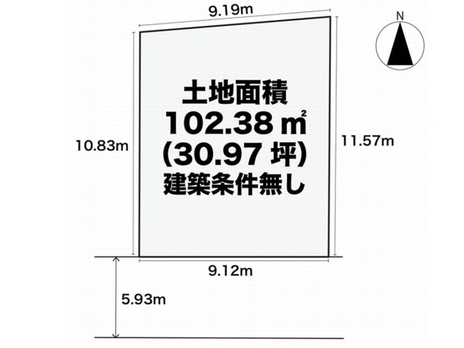 【土地図】 | 山科区西野山射庭ノ上町　売地