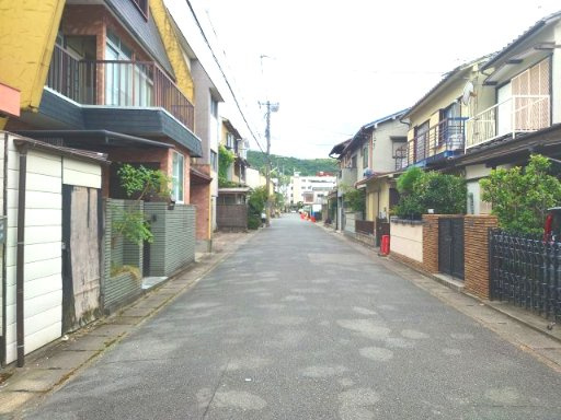【前面道路含む現地写真】 | 山科区西野山射庭ノ上町　売地