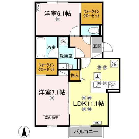 【間取り】 | アヴェニュー・ルポ