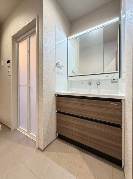 Ｂｏｓｃｏ Ｇａｒｄｅｎ東名西Ｂの洗面所