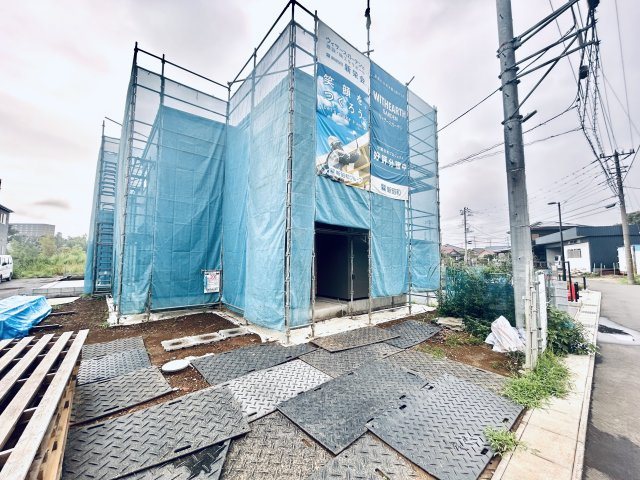 千葉市稲毛区萩台町の外観|8月16日撮影