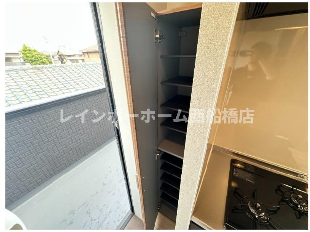 リヴェール寒川の玄関