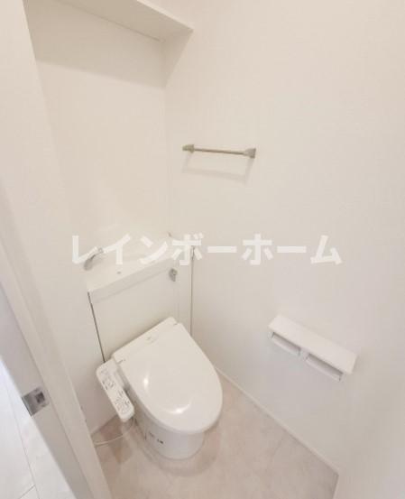 ベルサイズフラット鶴瀬のトイレ