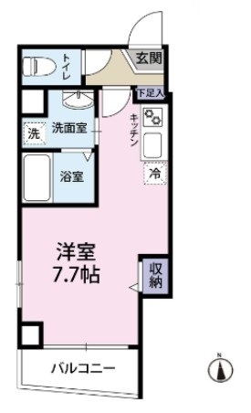 プレーマ南千住の間取り