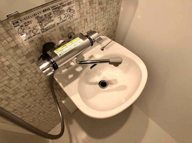 HESTA近大前の洗面所