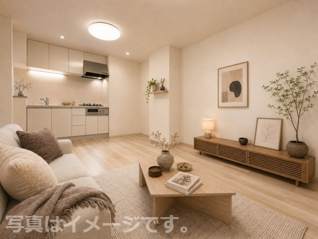 合志市須屋のアパートの居間・リビング|※写真はイメージです。現況優先。