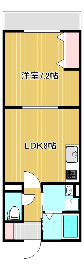 エストIJ CHIYODAの間取り
