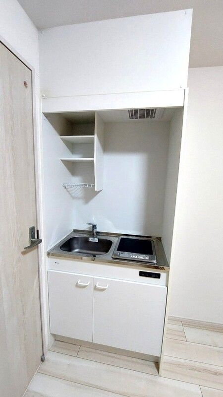 足立区柳原２丁目のアパートのキッチン