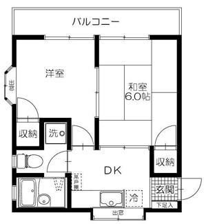 【間取り】 | カーサ和弘 | 間取りです。
