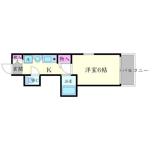 エステムコート大阪城南Ⅱの間取り|エステムコート大阪城南II　間取り