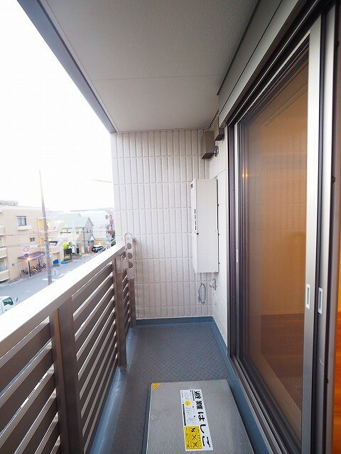 ソレイユ甲子園のバルコニー