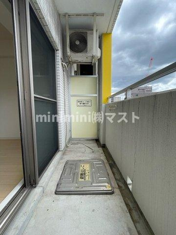 プラチナム松屋町のバルコニー