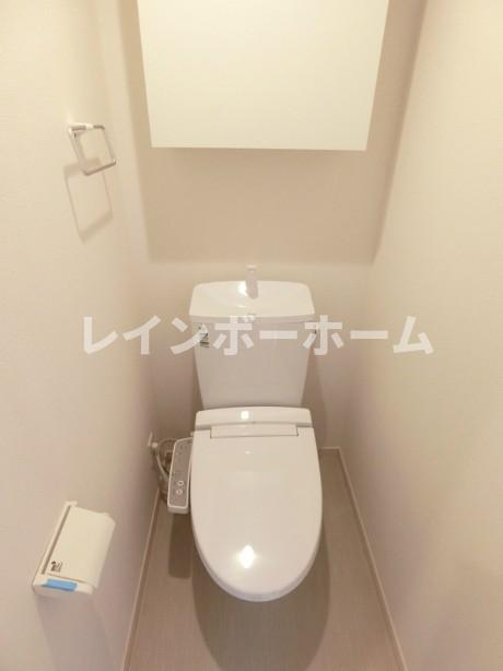 リブリ・柏Ⅱ　仲介手数料（賃料の1.10ヵ月）の50％OFF対象物件！のトイレ|落ち着いたトイレです