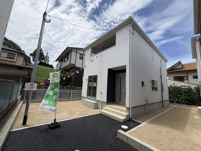 CRADLE GARDEN　小倉北区井堀第1の外観|落ち着いたデザインが魅力の外観です。
